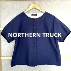 NORTHERN TRUCK ノーザントラック　半袖ブラウス　シャツ　前開きのサムネイル