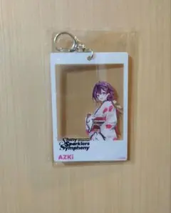 ホロライブ 0期生 8週年記念 ホロ花火 チェキ風キーホルダー AZKi