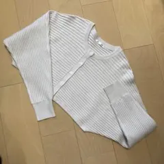 GU リブニットボレロM