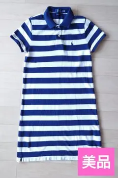 Polo Ralph Lauren ボーダー ポロワンピース半袖のサムネイル
