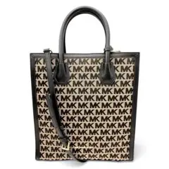 マイケルコース マーサー 2WAY トートバッグ 総柄 キャンバス