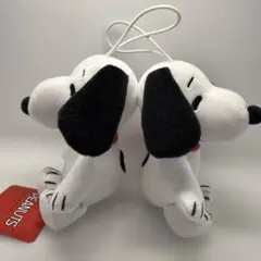 SNOOPYスヌーピー マスコットみんなといっしょ2体セット12cm