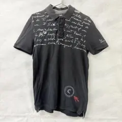 Desigual デシグアル ポロシャツ 半袖 文字プリント