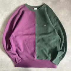 champion チャンピオン リバースウィーブ 刺繍 ツートン トレーナー