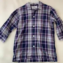 Niche 半袖チェックシャツ 100%コットンのサムネイル