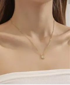 人気 ⭐︎ ゴールド ティアドロップ型 ネックレス