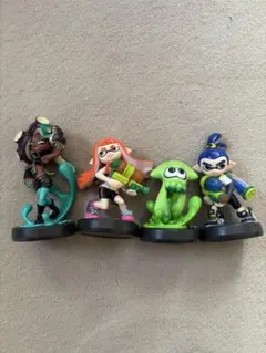スプラトゥーン amiibo 4体セット イイダ ガール イカ ボーイ