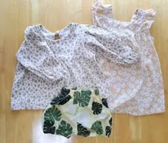 ハンドメイド　ワンピース　トップス　パンツ　チュニック