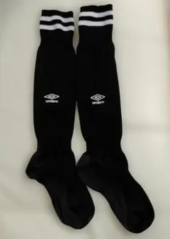 UMBRO サッカーソックス ブラック 約23〜25センチ程度のサムネイル