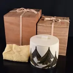 茶道具　三浦篤造　色絵緑彩　鴛鴦文　茶巾筒　共布共箱　V　R5562 2025年最新】三浦竹軒の人気アイテム - メルカリ