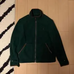 POLO by Ralph Lauren フリースジャケット レザーパイピング