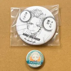 【処分4/23まで】梅宮一 缶バッジ2個セット