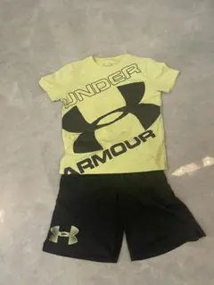 UNDER ARMOUR イエロー セットアップ