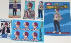 僕のヒーローアカデミア 轟焦凍 特典 カード ステッカー スカジャン