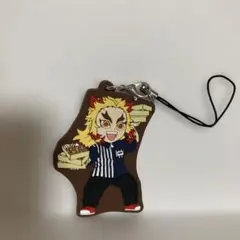 鬼滅の刃 ローソンコラボ 煉獄杏寿郎 ラバーストラップ