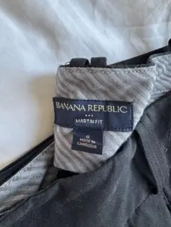 BANANA REPUBLIC MARTIN FIT ブラックスラックス
