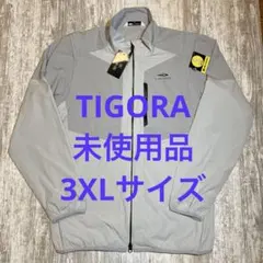 ティゴラ ゴルフウェア 2WAYウインドジャケット 3XLサイズ　グレー