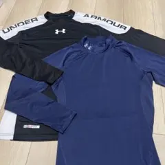 Under Armour アンダーシャツ 黒 ネイビー 野球 インナー