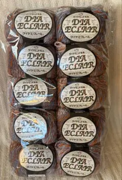 ダイヤモンド毛糸 段染 ダイヤエクレール EC801 10玉