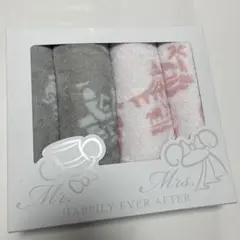 ディズニー　今治タオル　フェイスタオル　タオルハンカチ　刺繍ミッキー　ミニー