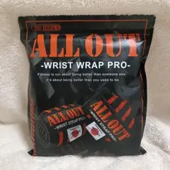 ALL OUT オールアウト★リストラップ プロ　カモフラ柄