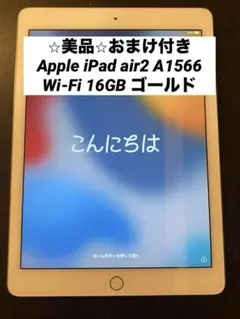 ⭐︎美品⭐︎Apple iPad air2 A1566 Wi-Fi 16GB