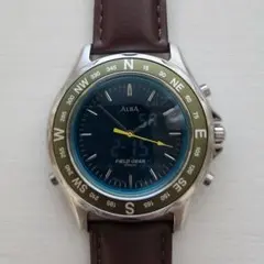 SEIKO ALBA FIELD GEAR 二重面相　稼働中