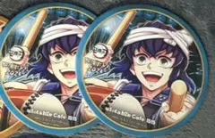 鬼滅の刃　阿波踊り　嘴平伊之助コースター×2