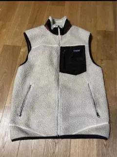 Patagonia レトロXベスト　クリーム　ブラウン