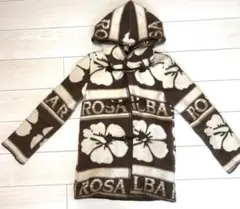 美品 レア ALBA ROSA ダッフルコート ハイビスカス 当時物 最安値