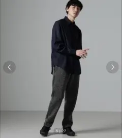 ナノユニバース ワイドパンツ