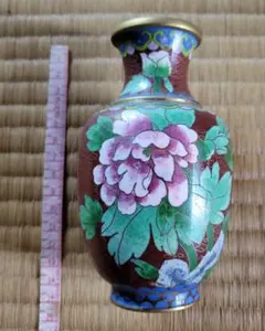 紫禁城 中国堆朱 七宝花瓶 25cm 紫禁城 中国堆朱 七宝花瓶 25cm