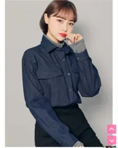 ジーンズカーディガン