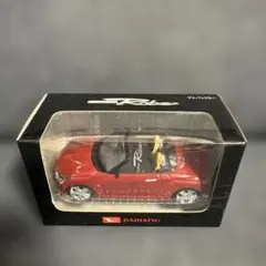 非売品 ダイハツ コペン ローブ プルバックカー レッド ミニカーのサムネイル