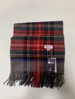 男女兼用ジョンストンズ 大判 ストール マフラー カシミア グレースチ