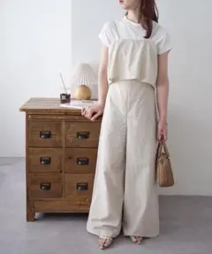 ディスコート　フリルサロペットのサムネイル