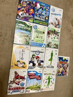 Wii ソフト 13本セット まとめ売り