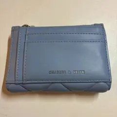 CHARLES & KEITH ライトブルー コインケース