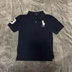Polo Ralph Lauren ビッグポニー ネイビー ポロシャツ 短丈 - メルカリ