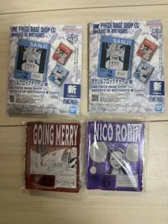 ONE PIECE ベースショップアクリルブロックチャーム 3種セット - メルカリ