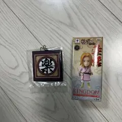 ワールドコレクタブルフィギュア新品キングダム蒙恬ワーコレ一番くじラバーチャーム