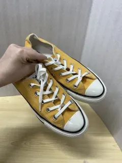 CONVERSE ALL STAR イエロー スニーカー　ほぼ未使用