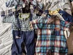 夏生まれ～秋生まれ ロンパース6点セット プレママさん