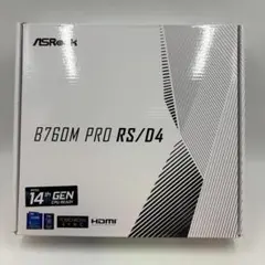 ASRock B760M PRO RS/D4 マザーボード【新品未使用品】のサムネイル