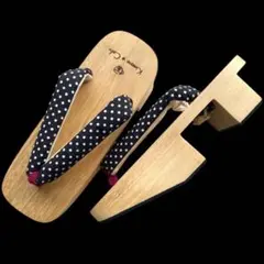 少々難あり新品送料無料　女性用白木桐下駄　女性用下駄　こっぽり　ぽっくりAGW4