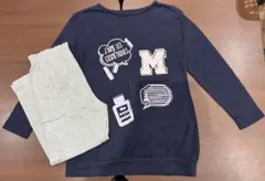 キッズ 長袖 パジャマ 上下セット 女の子 綿100%