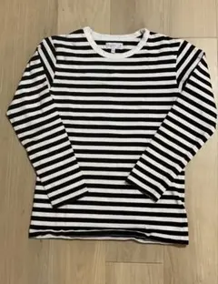 【再値下げ】agnès b. ボーダー 長袖Tシャツ T1