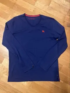 ✨美品✨ バーバリーブラックレーベル ネイビー　ロンT
