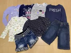 子ども服　子供服 春夏女の子トップス　キッズ　140cm まとめ売り9枚