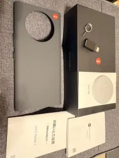 【新品】LEITZ PHONE 2 純正ケース＆レンズキャップ 付属品 箱セット